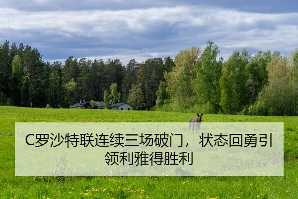C罗沙特联连续三场破门，状态回勇引领利雅得胜利
